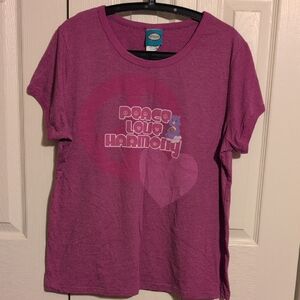 Care Bears Pink Peace Love Harmony Tee